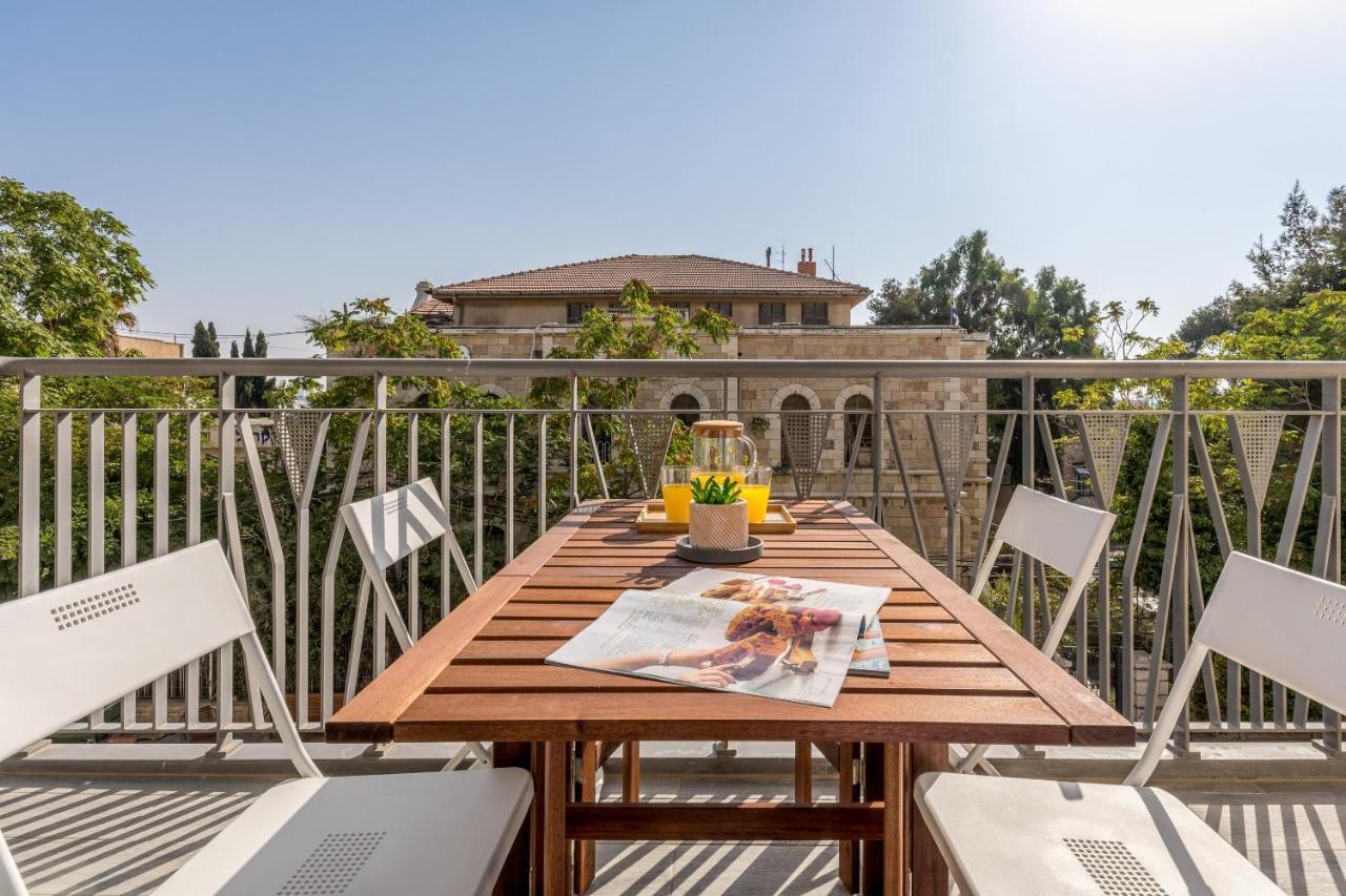 2Bdr W Parking Shirat Haneviim - Mamilla Area Sea-U 耶路撒冷 外观 照片