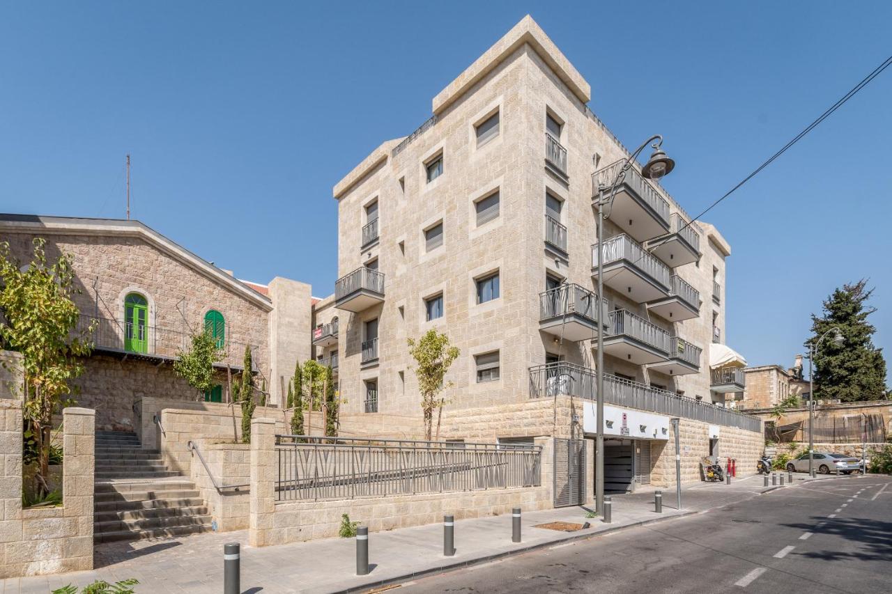 2Bdr W Parking Shirat Haneviim - Mamilla Area Sea-U 耶路撒冷 外观 照片